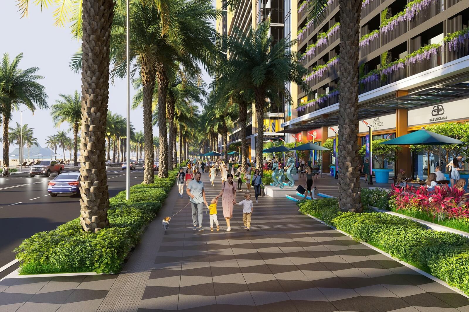 shophouse khối đế sun centro town hạ long