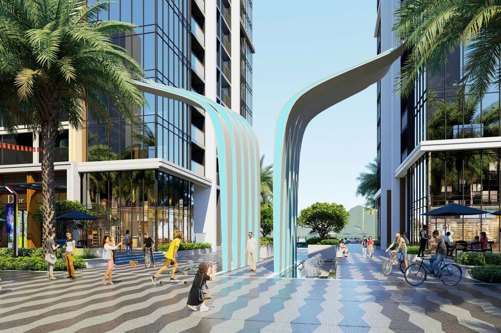 shophouse khối đế sun centro town hạ long