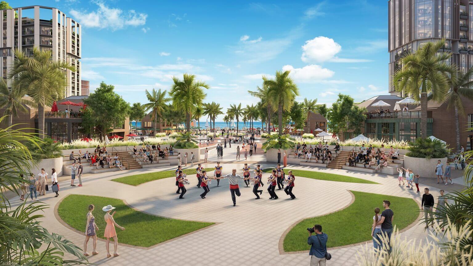 tiện ích dự án sun centro town hạ long
