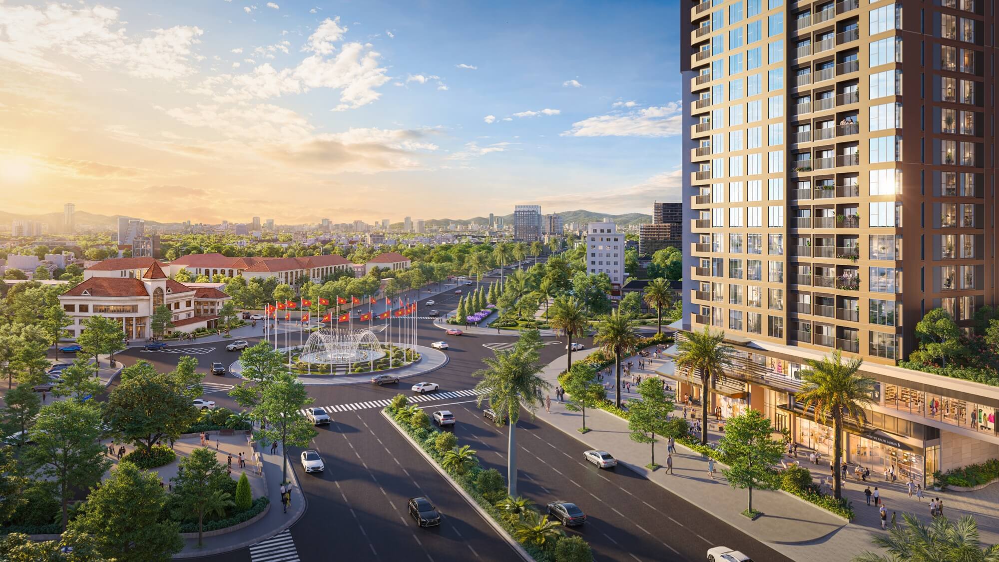 tiện ích dự án sun glory residence trường vinh nghệ an