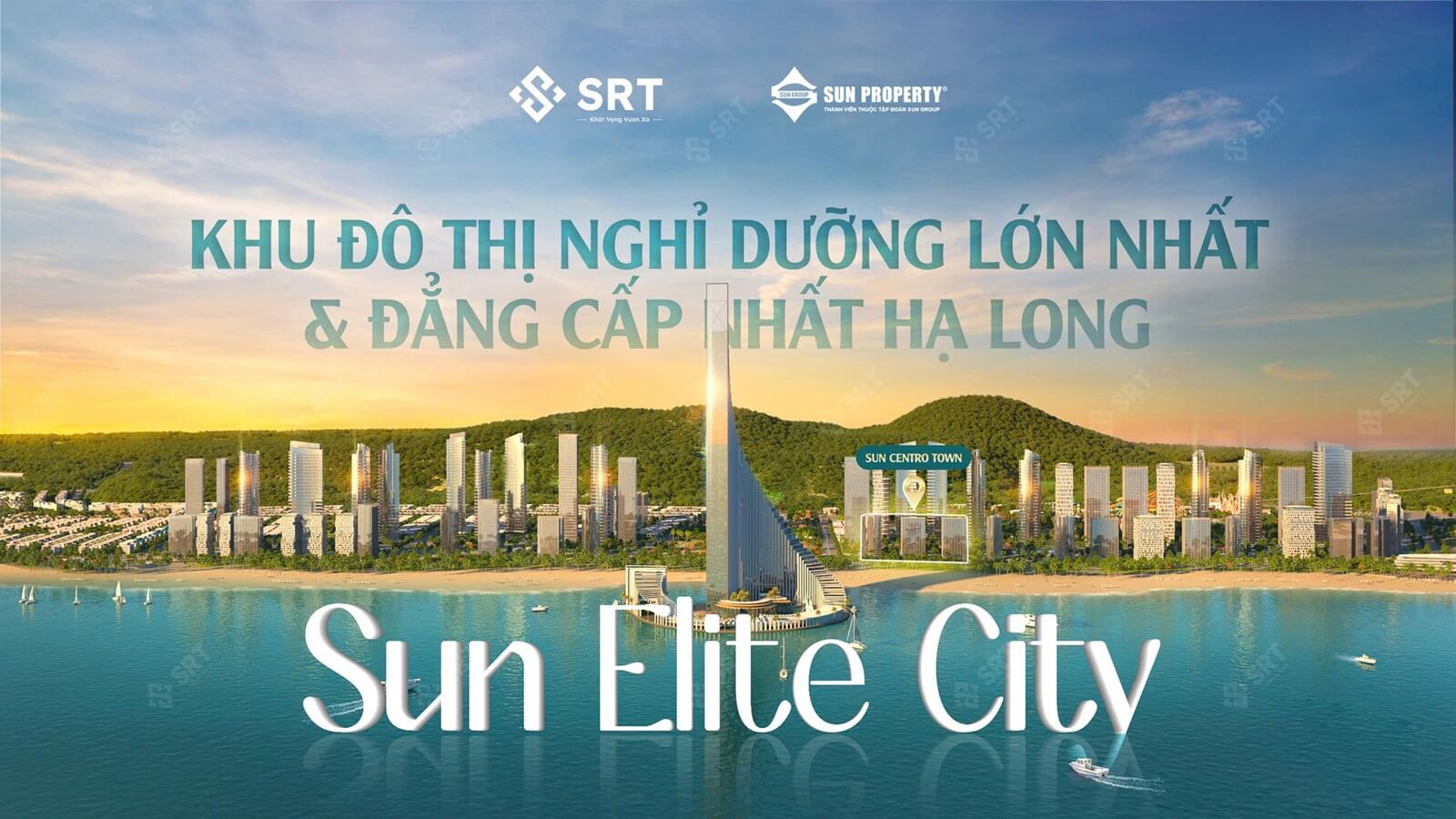 vị trí dự án sun centro town hạ long